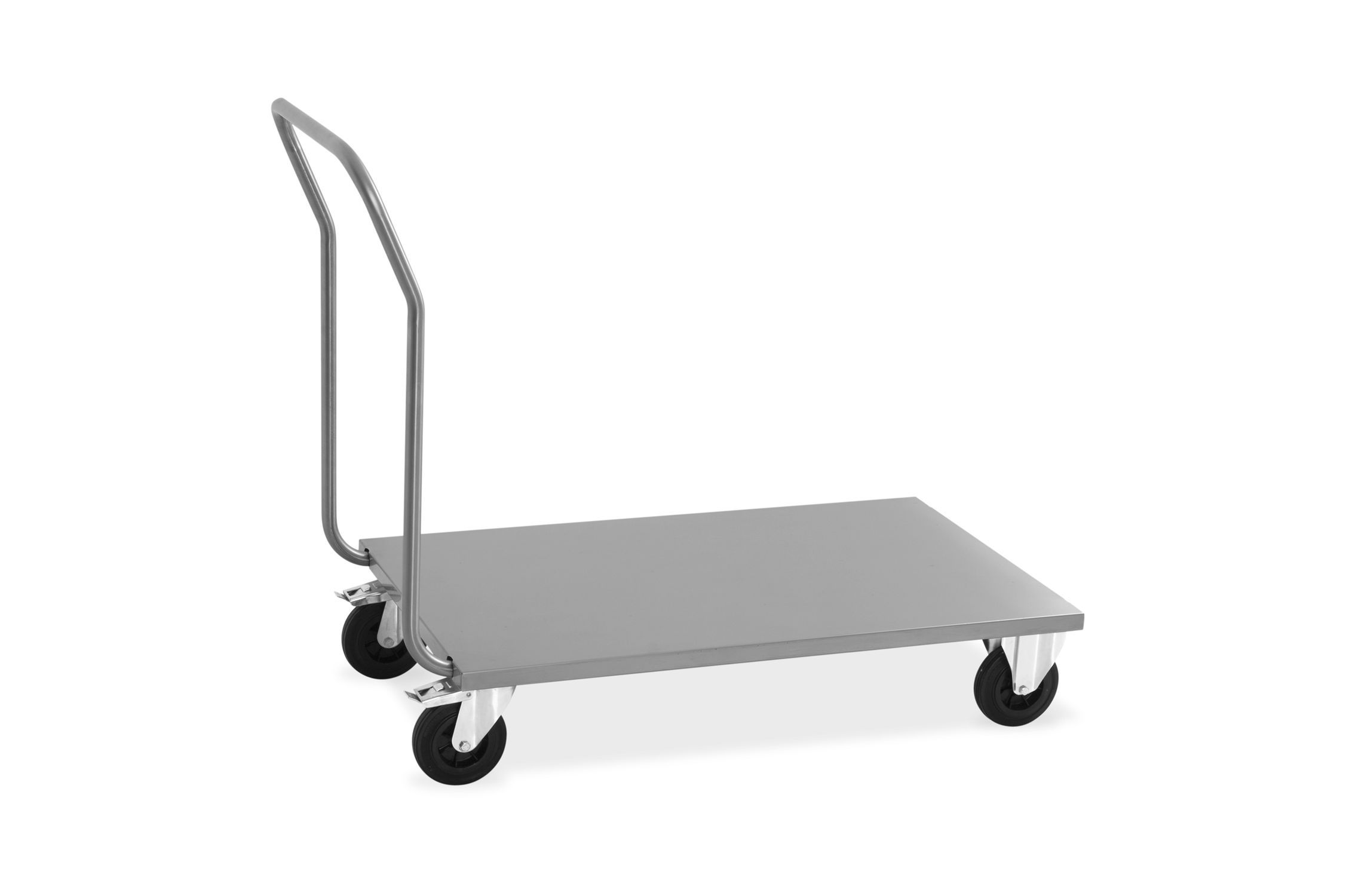 Baggage trolley / for hotel / stainless steel